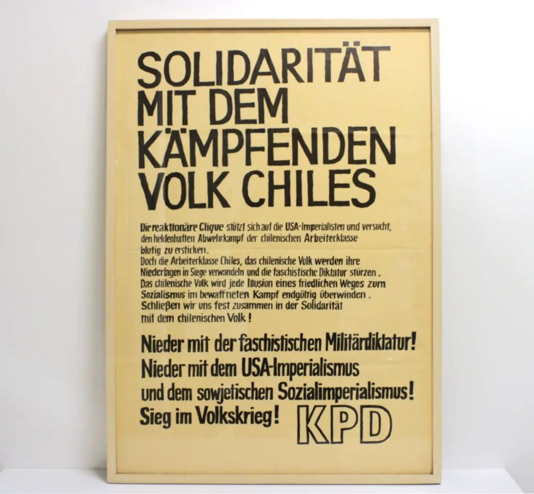 Solidaritat mit dem Kampfenden Volk Chiles